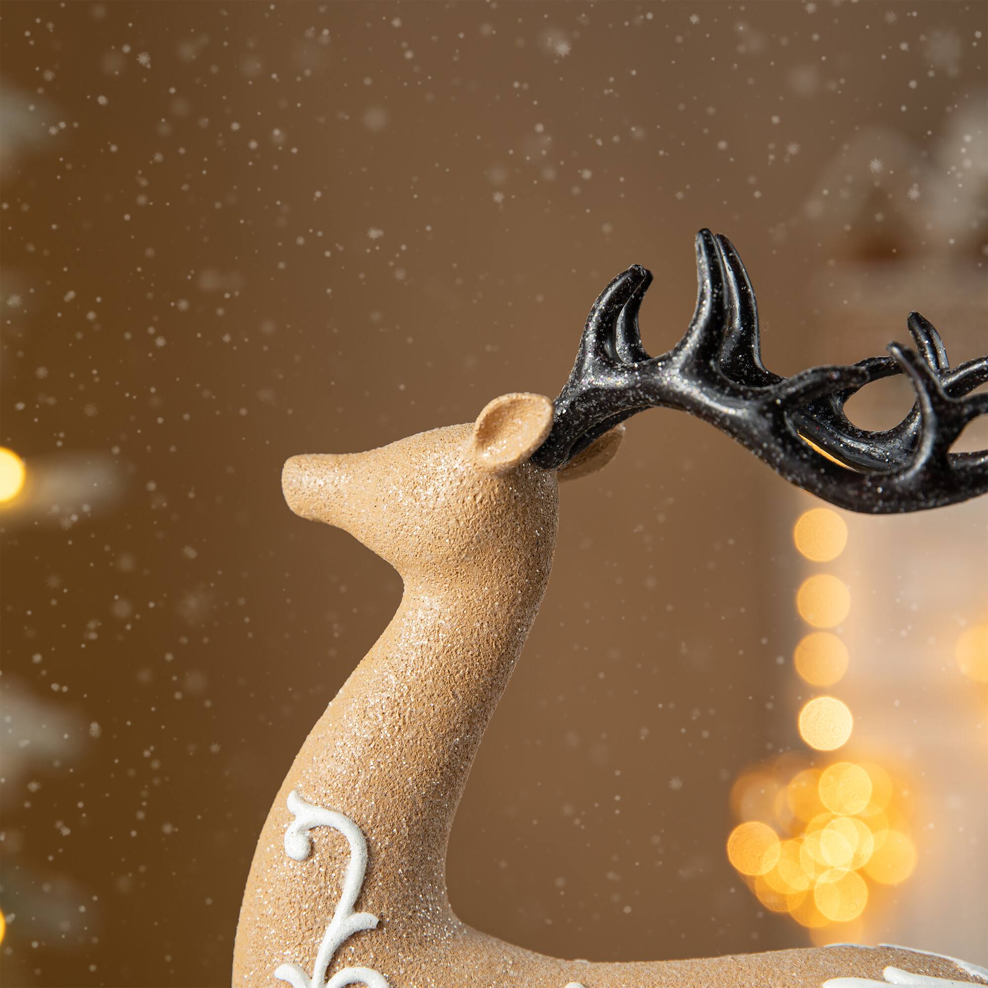 Glitzhome® Reindeer Table Décor Set